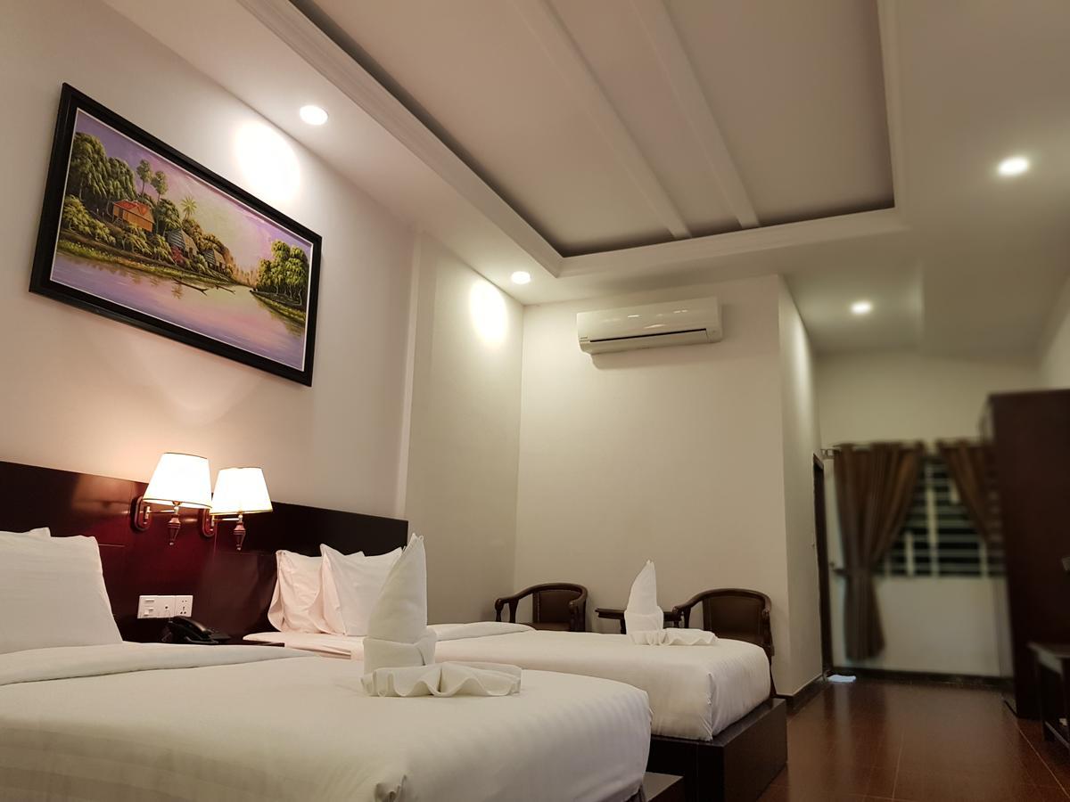 Golden Apple Hotel - Airport Phnom Penh Exterior foto